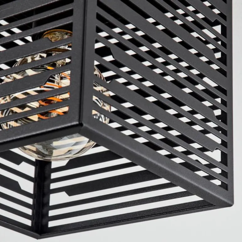 Plafonnier Cire Noir, 1 lumière