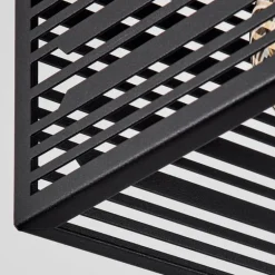 Plafonnier Cire Noir, 1 lumière