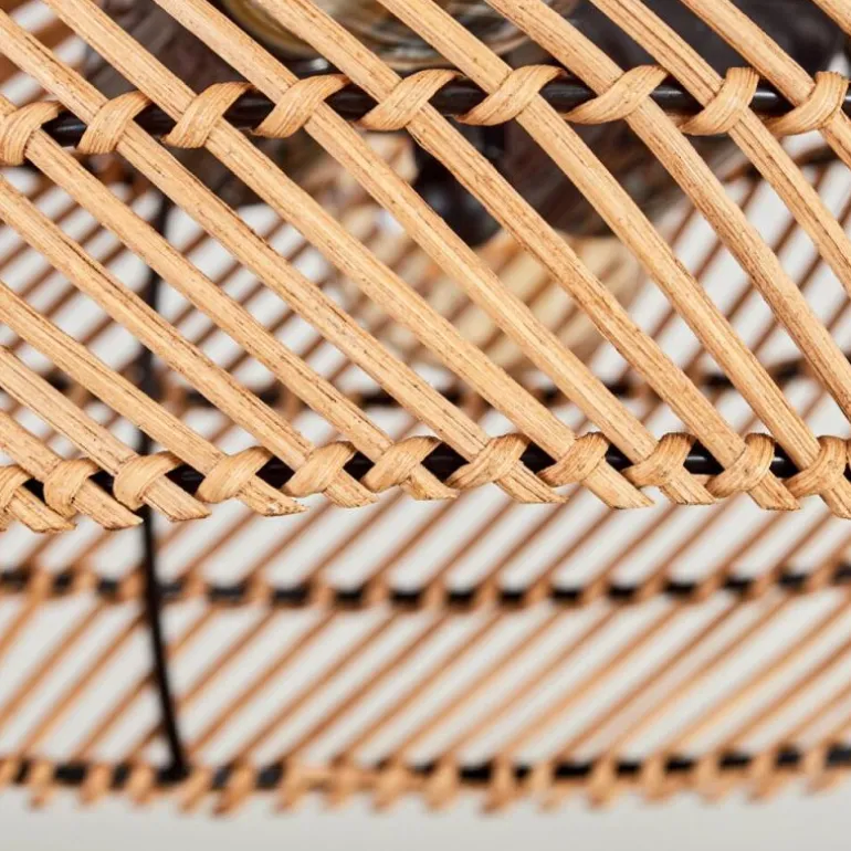 Plafonnier 30 cm Brandala Noir, 2 lumières