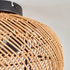 Plafonnier 30 cm Brandala Noir, 2 lumières