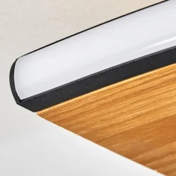 Plafonnier 98,5 cm Malling LED Écru, Noir, Blanc, 1 lumière