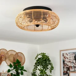 Plafonnier 50 cm Mulstrand Noir, 4 lumières