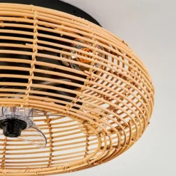 Plafonnier 50 cm Mulstrand Noir, 4 lumières