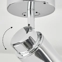 Plafonnier Douarnenez Chrome, 1 lumière