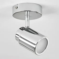 Plafonnier Douarnenez Chrome, 1 lumière