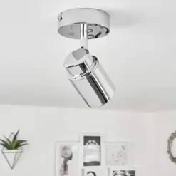 Plafonnier Douarnenez Chrome, 1 lumière