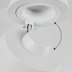 Plafonnier Especiosa Blanc, 1 lumière