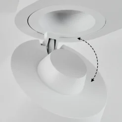 Plafonnier Especiosa Blanc, 2 lumières