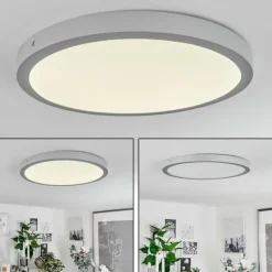Plafonnier Finsrud LED Argenté, 1 lumière