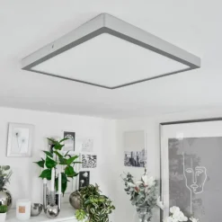 Plafonnier Finsrud LED Argenté, 1 lumière