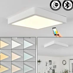 Plafonnier Finsrud LED Blanc, 1 lumière