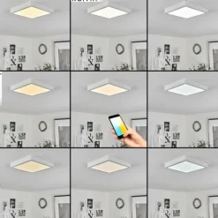 Plafonnier Finsrud LED Blanc, 1 lumière