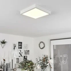 Plafonnier Finsrud LED Blanc, 1 lumière
