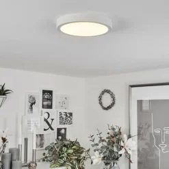 Plafonnier Finsrud LED Blanc, 1 lumière