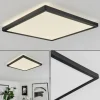 Plafonnier Folgares LED Noir, 1 lumière