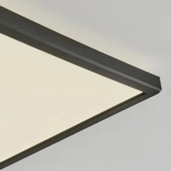 Plafonnier Folgares LED Noir, 1 lumière