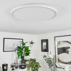 Plafonnier Folgares LED Blanc, 1 lumière