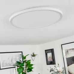 Plafonnier Folgares LED Blanc, 1 lumière