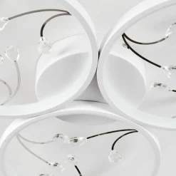 Plafonnier Fombillou LED Blanc, 1 lumière