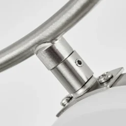 Plafonnier Frans LED Nickel mat, 1 lumière