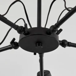 Plafonnier Gaudent Noir, 5 lumières