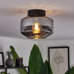 Plafonnier Gondim Fumé, 1 lumière