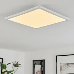 Plafonnier Hortinhas LED Blanc, 1 lumière, Télécommandes, Changeur de couleurs