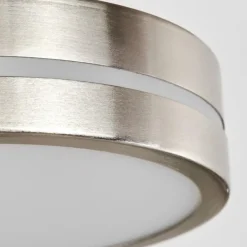 Plafonnier Huallilemu LED Nickel mat, 3 lumières