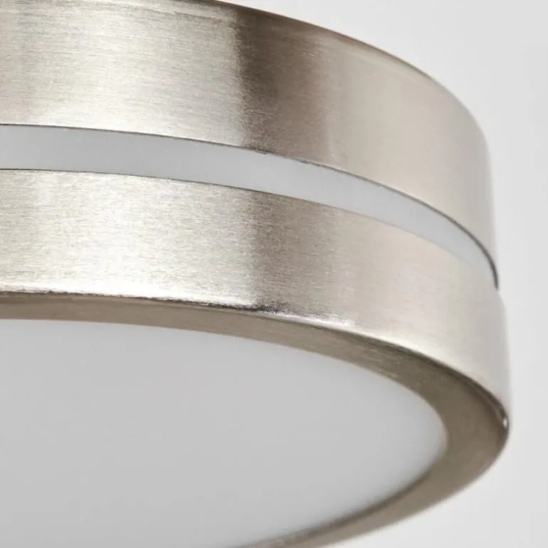 Plafonnier Huallilemu LED Nickel mat, 3 lumières