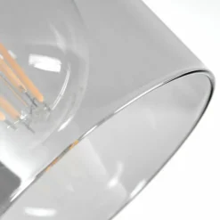 Plafonnier Hunouri Noir, 4 lumières