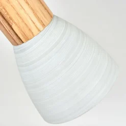 Plafonnier Icalma Écru, Nickel mat, 4 lumières