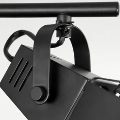 Plafonnier Isanay Noir, 4 lumières