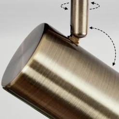 Plafonnier Javel Noir, 2 lumières