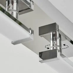 Plafonnier Kudus LED Chrome, 1 lumière