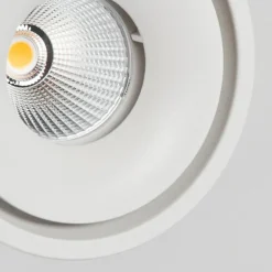 Plafonnier Laonsana LED Noir, Blanc, 1 lumière