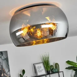 Plafonnier Lissy Noir, 3 lumières