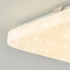 Plafonnier Melres LED Blanc, 1 lumière