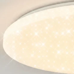 Plafonnier Melres LED Blanc, 1 lumière