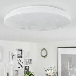 Plafonnier Melres LED Blanc, 1 lumière