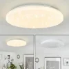 Plafonnier Melres LED Blanc, 1 lumière
