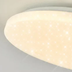 Plafonnier Melres LED Blanc, 1 lumière