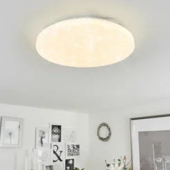 Plafonnier Melres LED Blanc, 1 lumière