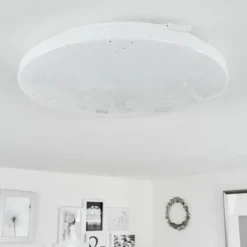 Plafonnier Melres LED Blanc, 1 lumière