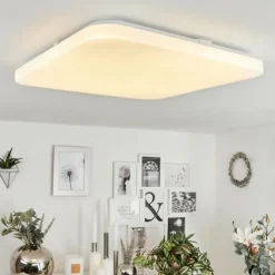 Plafonnier Melres LED Blanc, 1 lumière