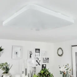 Plafonnier Melres LED Blanc, 1 lumière