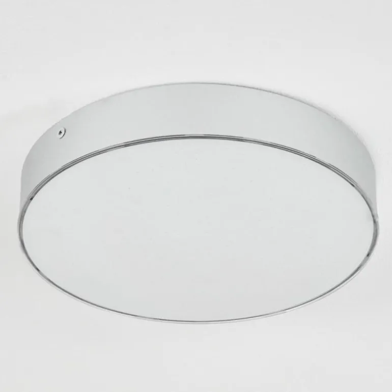Plafonnier Mentque LED Argenté, 1 lumière