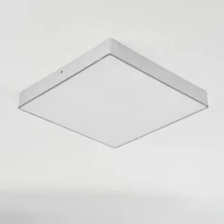 Plafonnier Mentque LED Argenté, 1 lumière
