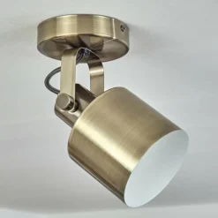 Plafonnier Neves Laiton, 1 lumière