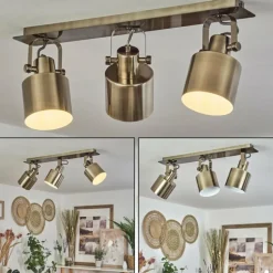 Plafonnier Neves Laiton, 3 lumières