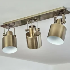 Plafonnier Neves Laiton, 3 lumières